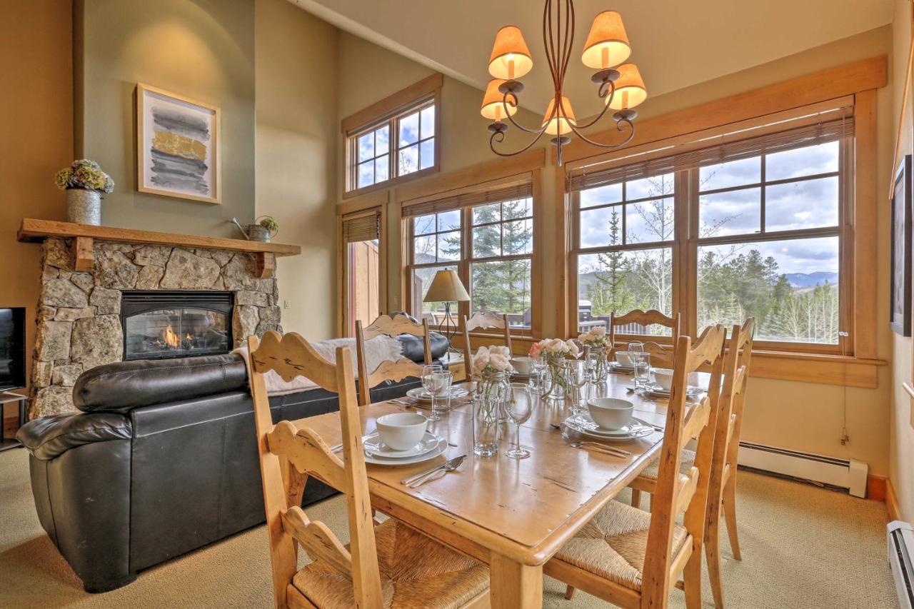 Keystone Condo On Golf Course With Mountain View Exterior photo