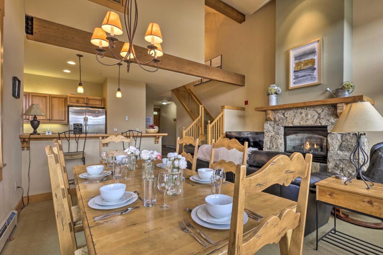 Keystone Condo On Golf Course With Mountain View Exterior photo
